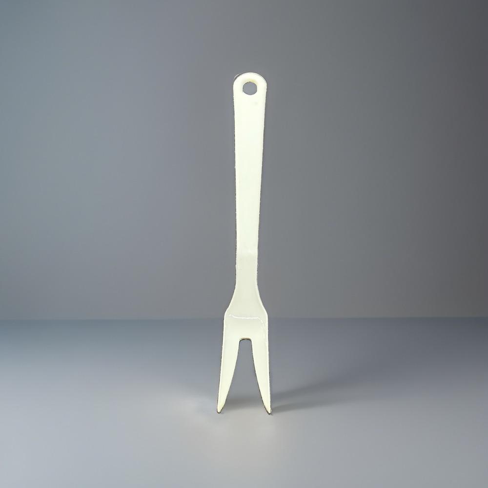 Tailor Made Products White 11" Nylon 2-Prong Meat Fork  Elroy WI